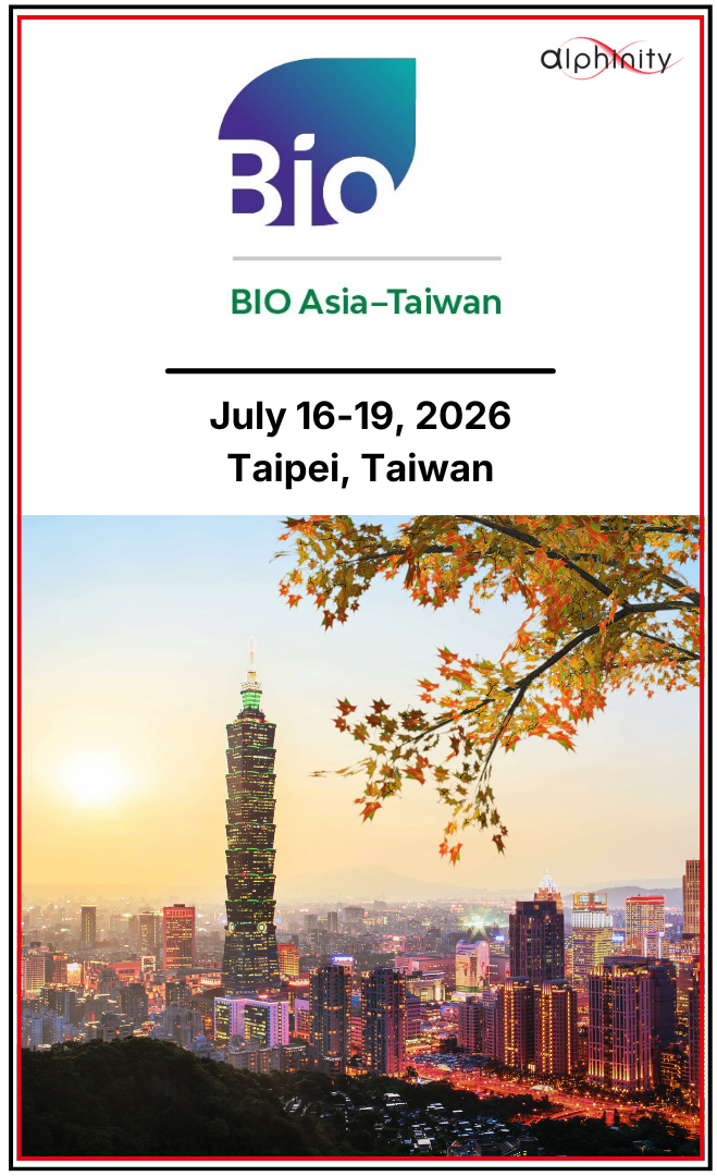 BioAsia-Taiwan 2026, July 16-19, Taipei, Taiwan