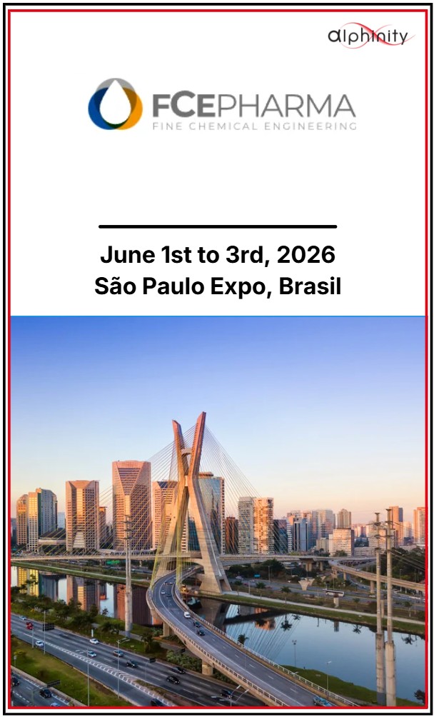 FCE Pharma 2026, June 1-3, São Paulo Expo, Brazil