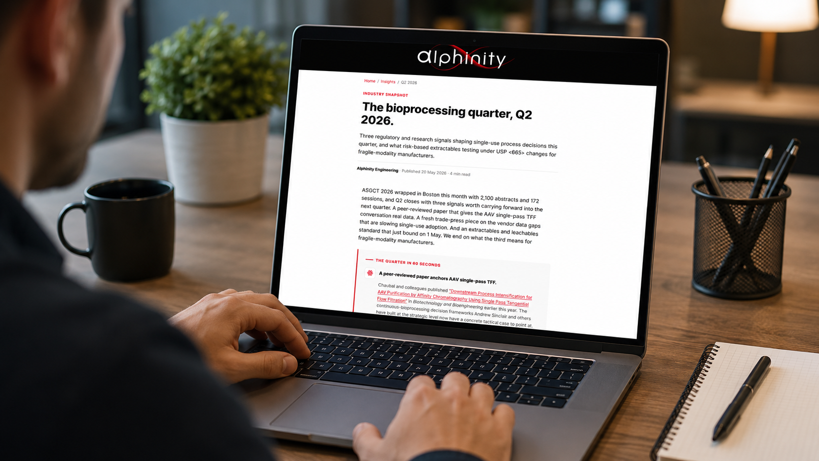 Q2 2026 bioprocessing industry signals