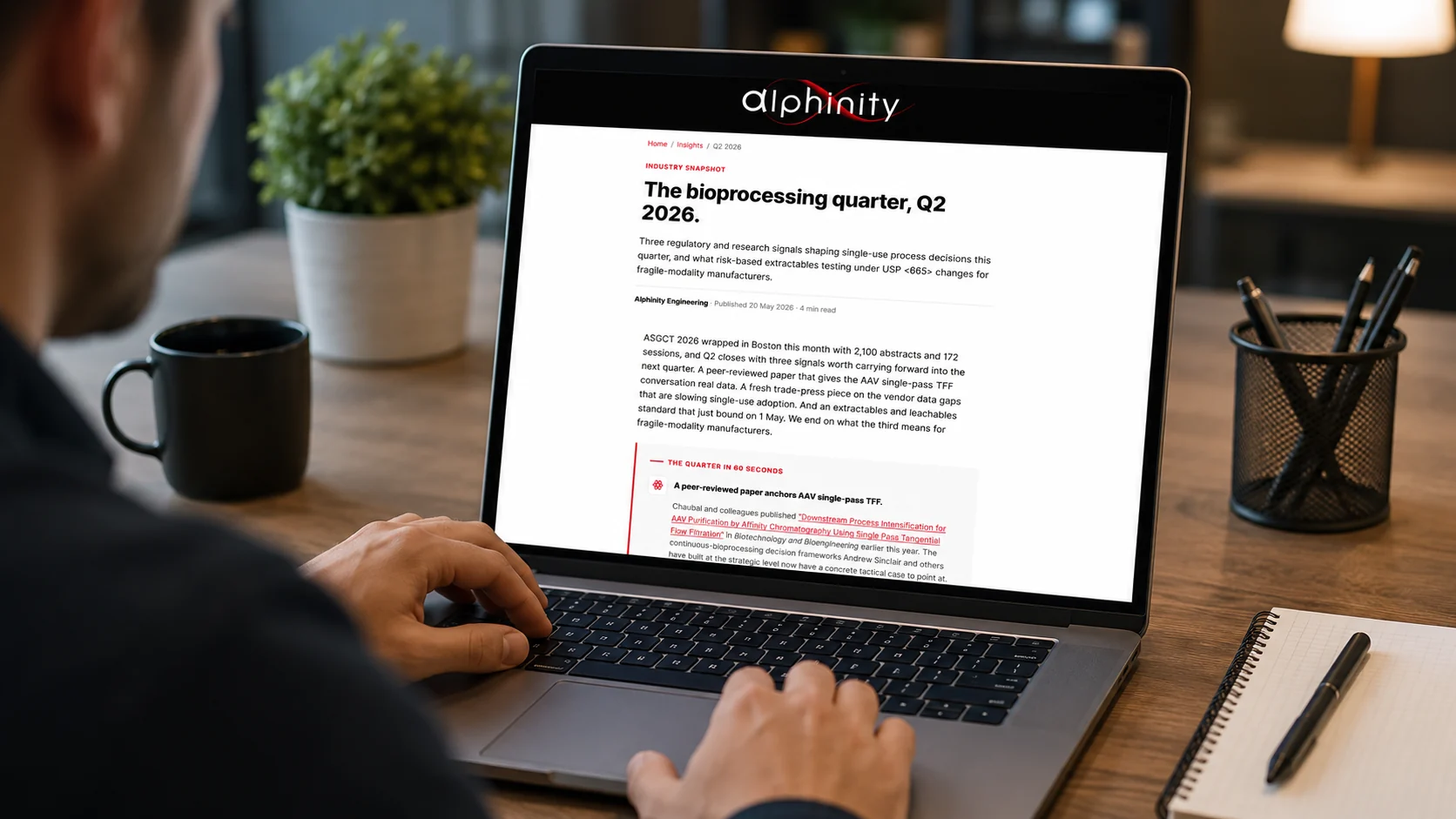 Q2 2026 bioprocessing industry signals
