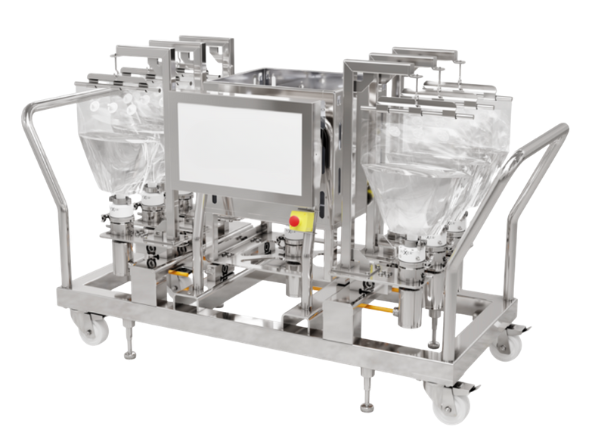 PIXER Buffer Dilution Skid render