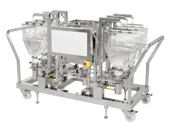 PIXER Buffer Dilution Skid render