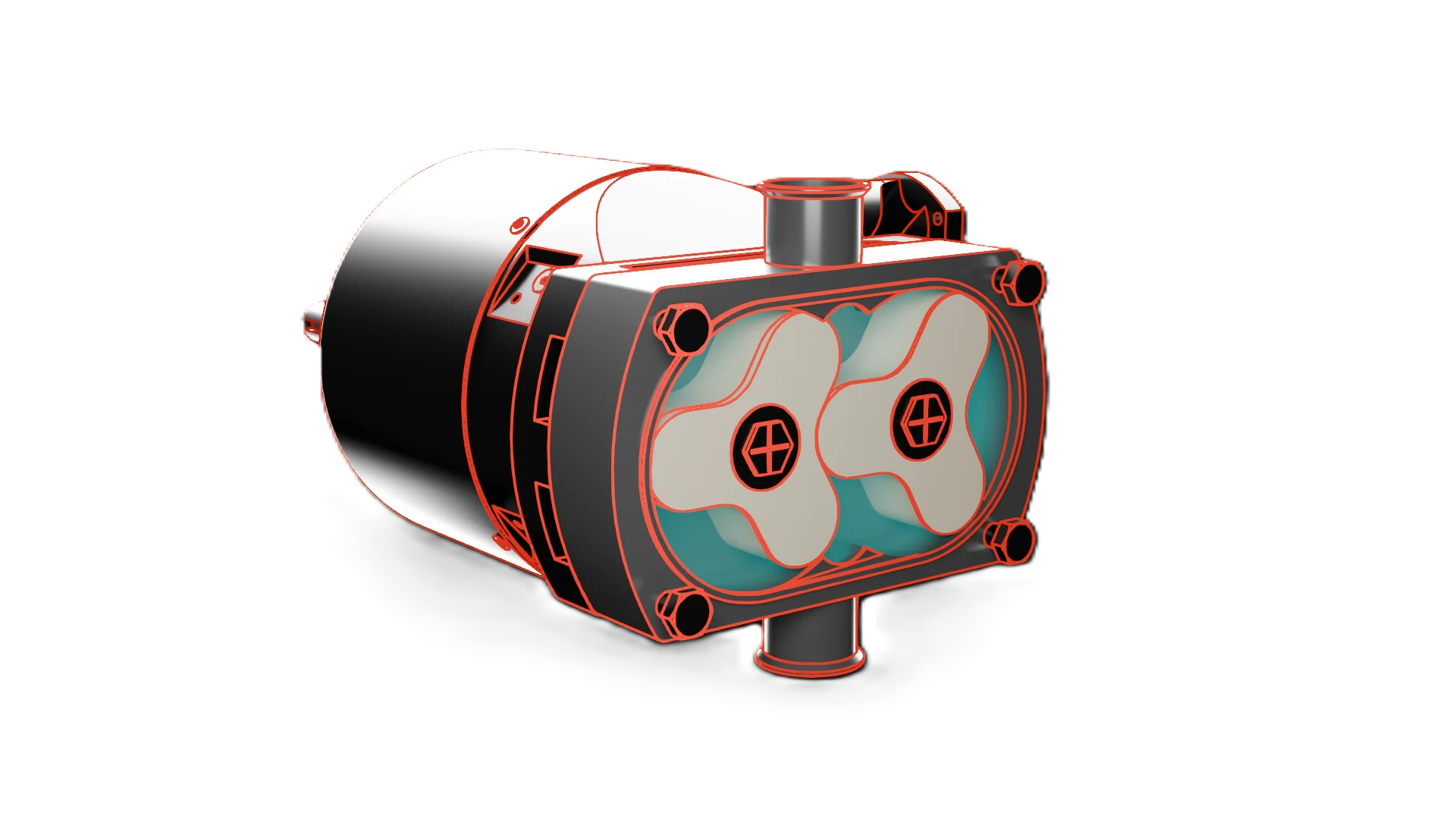 Bioprocessing pump illustration