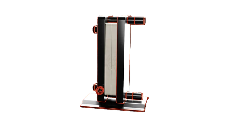 Tangential flow filtration system illustration