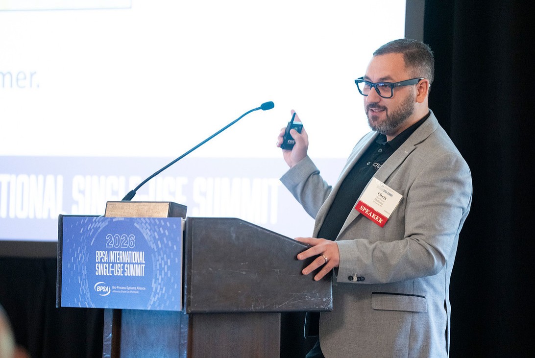 Chris Davies at the BPSA International Single-Use Summit